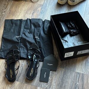 Yves Saint Laurent Cassandre Sandals